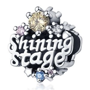 Sterling silver "shining stage" charm for Pandora bracelet NWT 🆕🆕